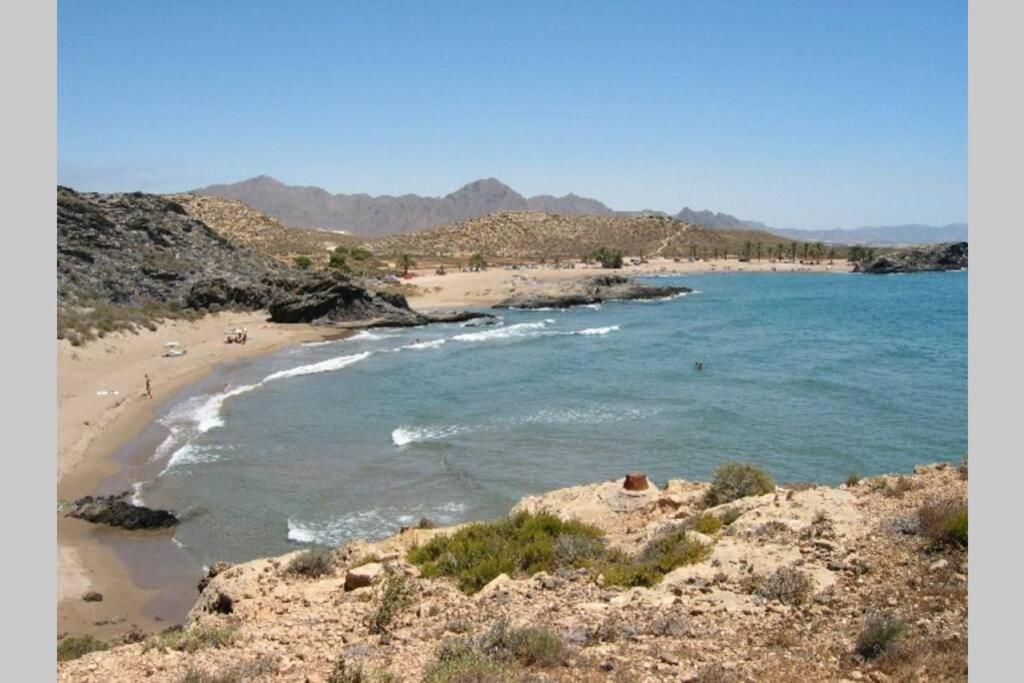Casa Playa Los Percheles El Puerto de Mazarrón Kültér fotó